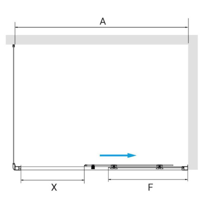 Душевой уголок RGW PA-177 (RGW PA-017 + Z-050-2) 1200x700