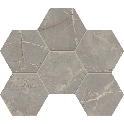 Мозаика BR03 Hexagon 25x28,5 полир. Мозаика BR03 Hexagon 25x28,5 полир.