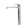 AURORA Смеситель для накладной раковины без донного клапана, хром AURORA-LMC-CRM-W0