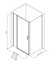 Душевой уголок Allen Brau Priority 160x90 3.31037.00 + 3.31043.00 хром Душевой уголок Allen Brau Priority 160x90 3.31037.00 + 3.31043.00 хром