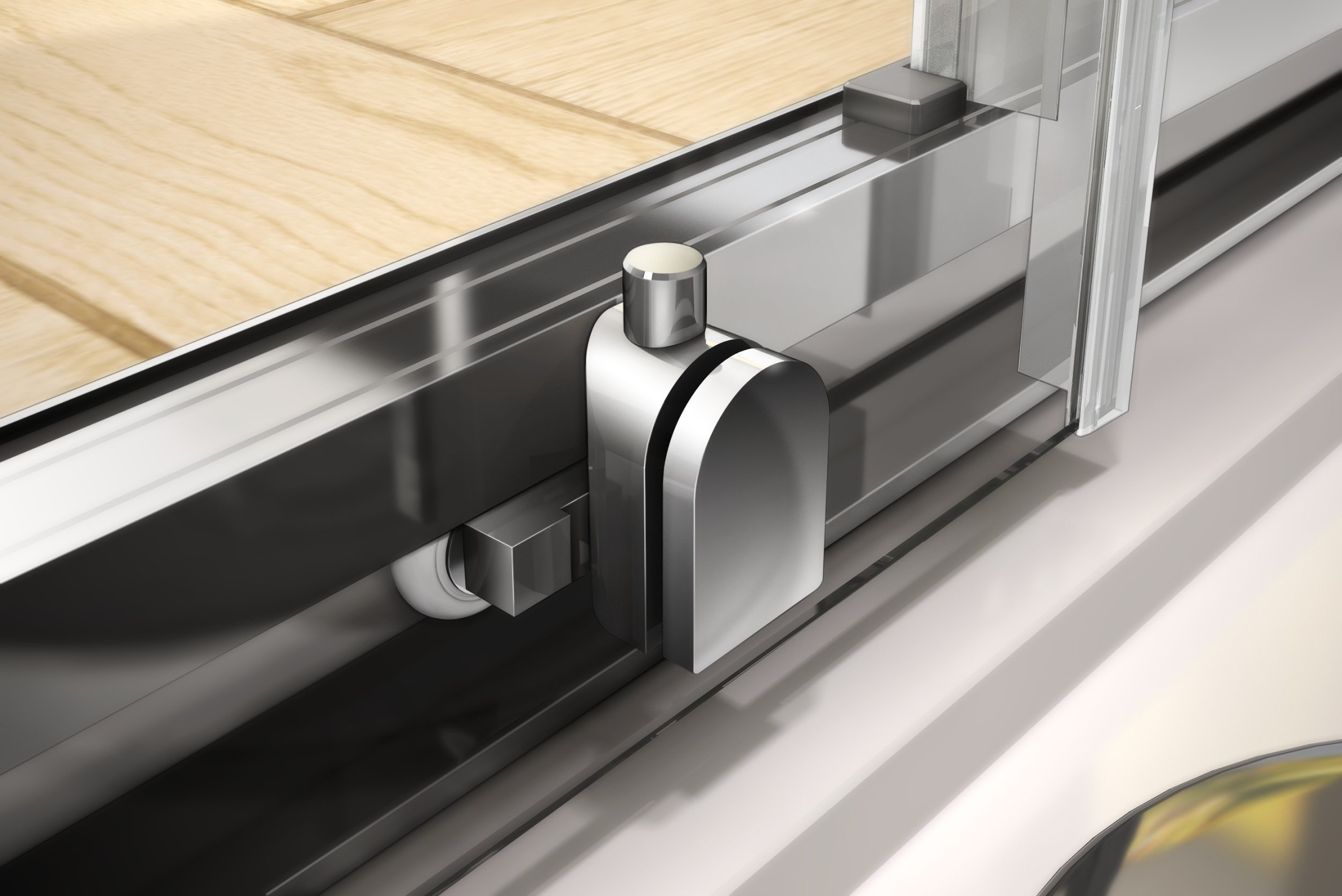 PRATICO-A-2-100-C-Cr душевой уголок