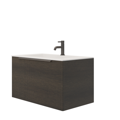 Тумба под раковину Creto Luna Venge 80 см 17-VG80