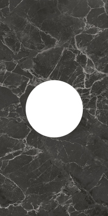 Декор Коррер наборный чёрный глянцевый 30x60x0,9