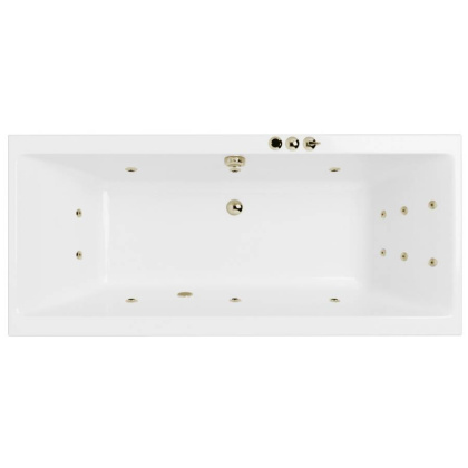 Ванна EXCELLENT Pryzmat 170x75 "SMART" (бронза)