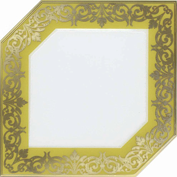 Декор HGD\A250\18000 Клемансо оливковый 15*15 (1уп/38шт), шт