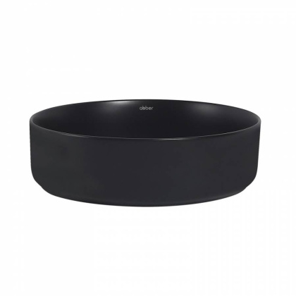 Раковина накладная ABBER Bequem AC2109MB черная матовая Раковина накладная ABBER Bequem AC2109MB черная матовая