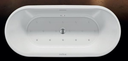 Акриловая ванна Riho Modesty 170 velvet - CHROMSPARKLE SYSTEM Акриловая ванна Riho Modesty 170 velvet - CHROMSPARKLE SYSTEM