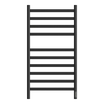 Полотенцесушитель электрический Point Селена PN16850B П10 500x1000, диммер справа, черный Полотенцесушитель электрический Point Селена PN16850B П10 500x1000, диммер справа, черный