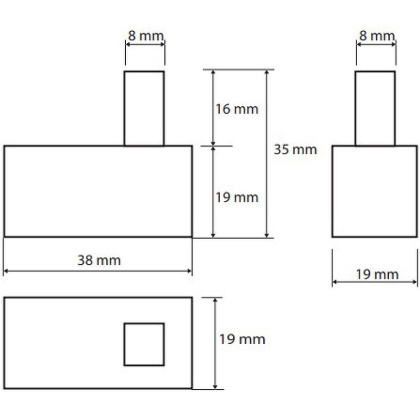 Kрючок для одежды 132106132