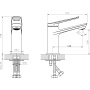Смеситель для умывальника RUSH Socotra (ST1235-11) Смеситель для умывальника RUSH Socotra (ST1235-11)