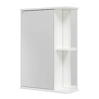 Шкаф-зеркало Onika Карина 45 белый, универсальный