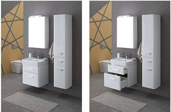 Тумба под раковину Aquanet Виченца 60 белый