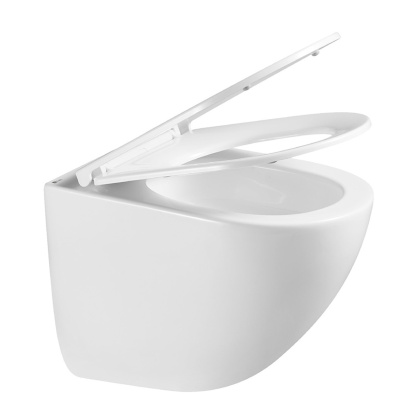 Комплект 3в1: Инсталляция Lemark PENEDA для унитазов с кнопкой смыва BIT хром глянец + унитаз подвесной безободковый  GLAZER Торнадо белый глянец Комплект 3в1: Инсталляция Lemark PENEDA для унитазов с кнопкой смыва BIT хром глянец + унитаз подвесной безободковый  GLAZER Торнадо белый глянец