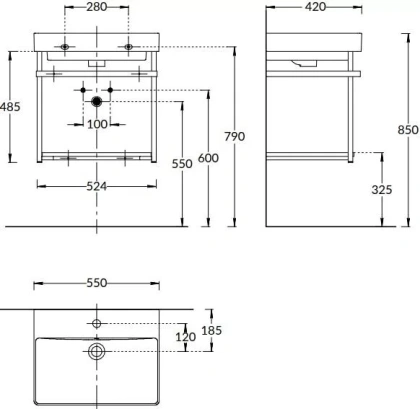 Металлическая структура PRO 55 подвесная, черная матовая Металлическая структура PRO 55 подвесная, черная матовая