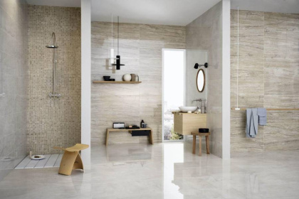 Керамогранит MMJU Allmarble Travertino Lux 60х60 Керамогранит MMJU Allmarble Travertino Lux 60х60