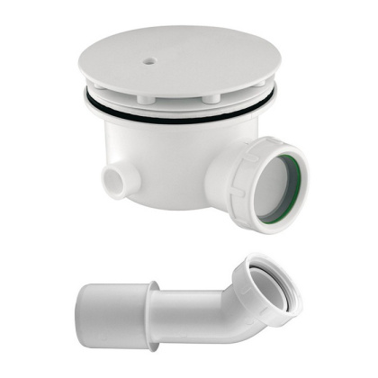 Сифон для душевого поддона OMNIRES CGS ST6590.35N+ST45BP (белый)