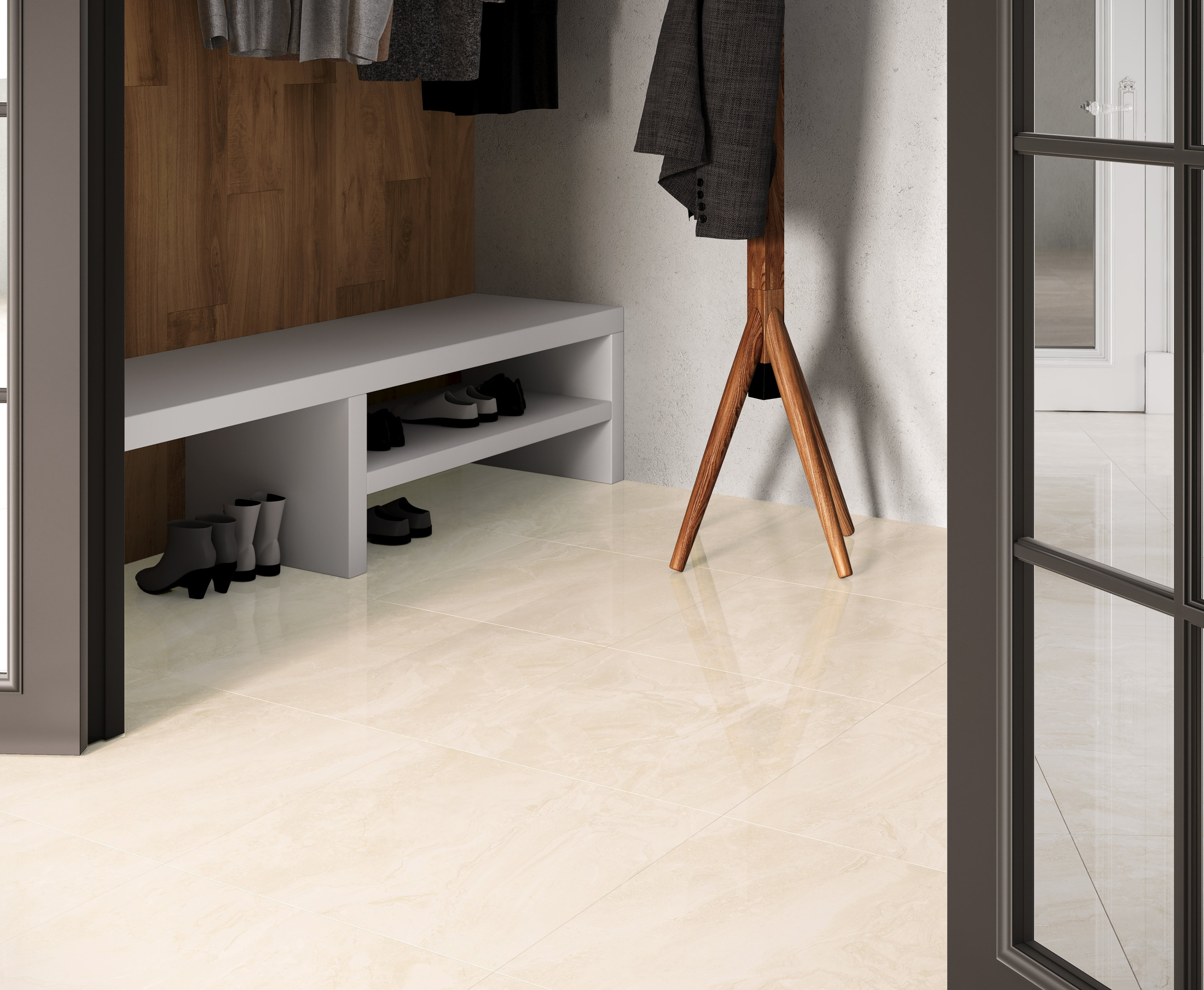 Polaris Beige Керамогранит бежевый SG50003122R 60х119,5 полированный