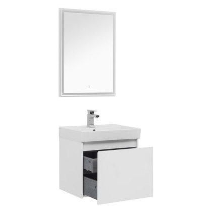 Мебель для ванной Aquanet Nova Lite 60 белый (1 ящик)