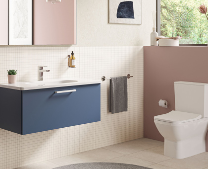 Origin Держатель полотенец, цвет хром