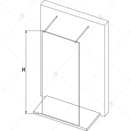 Душевая перегородка RGW Walk In WA-016-1 351016110-11