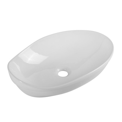 Раковина керамическая накладная, овальная BB1362