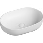 Умывальник чаша накладная овальная (цвет Белый Матовый) Element 600*415*135мм