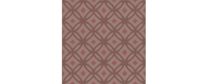 Декор VT\B607\1336 Агуста  1 розовый матовый 9,8см*9,8см*7мм (1уп/30шт/), шт