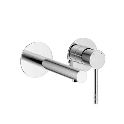 RELAX-BLI2-2-01-W0 Смеситель для раковины встраиваемый с внутренней частью, без донного клапана, хром