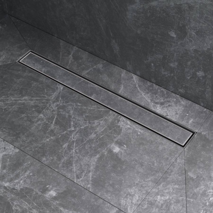 W01SC-U11-060-04SB MasterFlow Трап для душа линейный универс затвор Tile 60см цвет сталь мат