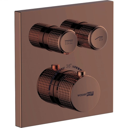 A7748.338.329.290.292.291 Thermo Встраиваемый комплект для душа с верхней душевой насадкой и лейкой