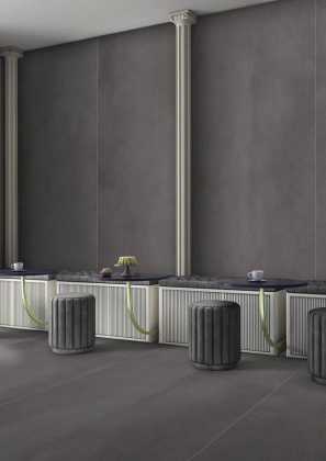 Керамический слэб NANTES GRIS GRAVEL 2800х1200х6мм, Matt 