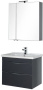 Мебель для ванной Aquanet Эвора 80 серый антрацит
