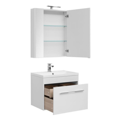 Мебель для ванной Aquanet Августа 75 белый (раковина Нота NEW)