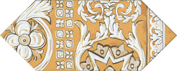 Декор HGD\B513\35000 Portugal желтый/оранжевй/белый (34см*14см*6,9мм) (10шт/0,374м2) глянец, шт Декор HGD\B513\35000 Portugal желтый/оранжевй/белый (34см*14см*6,9мм) (10шт/0,374м2) глянец, шт