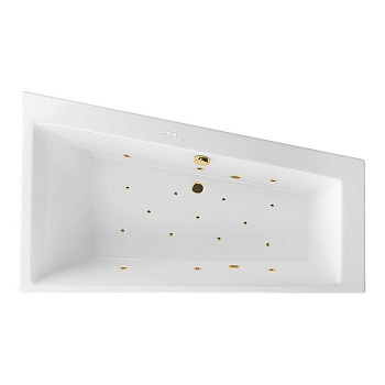 Ванна EXCELLENT Sfera Slim 170x100 (правая) "RELAX" (золото) Ванна EXCELLENT Sfera Slim 170x100 (правая) "RELAX" (золото)