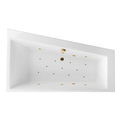 Ванна EXCELLENT Sfera Slim 170x100 (правая) "RELAX" (золото) Ванна EXCELLENT Sfera Slim 170x100 (правая) "RELAX" (золото)