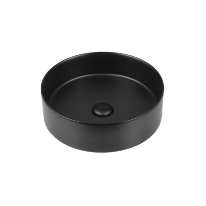 Раковина керамическая Vincea VBS-216MB, 400*400*120, накладная, цвет матовый черный Раковина керамическая Vincea VBS-216MB, 400*400*120, накладная, цвет матовый черный