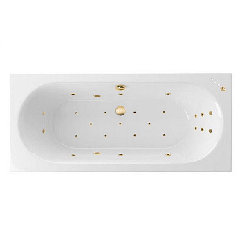 Ванна EXCELLENT Oceana Slim 180x80 "ULTRA" (золото) Ванна EXCELLENT Oceana Slim 180x80 "ULTRA" (золото)