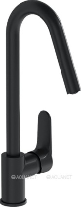 Смеситель Root Round для кухни, матовый черный