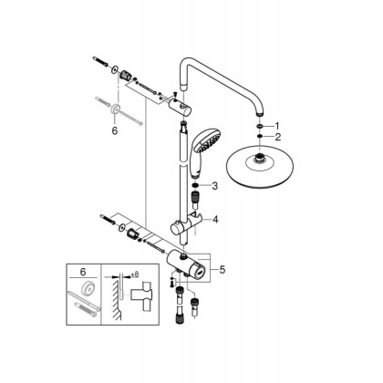 Душевая система Grohe Euphoria 26381001 хром