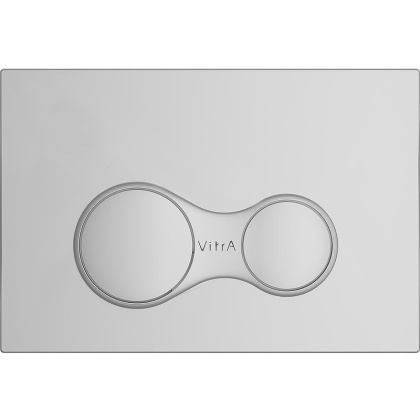 Панель смыва Vitra Sirius для инсталляций 742, 748, 750, матовый хром, 740-0485