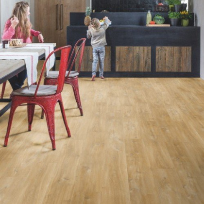 Виниловый ламинат Quick Step LIVYN Balance Glue Plus BAGP 40039 Дуб Каньон Натуральный