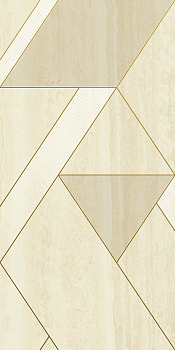 Декор Шарм Эдванс Голден Лайн Алабастро Уайт 40*80 (4шт), шт