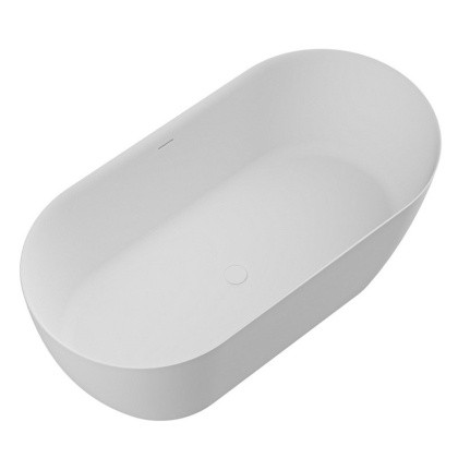 CZR-RELAX-170-80-57-SSB Ванна из искусственного камня Solid Surface 1700х800х570 Исполнение: Белый матовый  CZR-RELAX-170-80-57-SSB Ванна из искусственного камня Solid Surface 1700х800х570 Исполнение: Белый матовый
