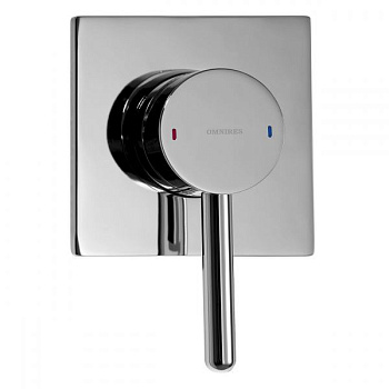 Смеситель для душа скрытого монтажа OMNIRES Y Y1245_KCR (хром)