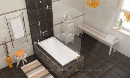 Ванна прямоугольная LORENA 170x70