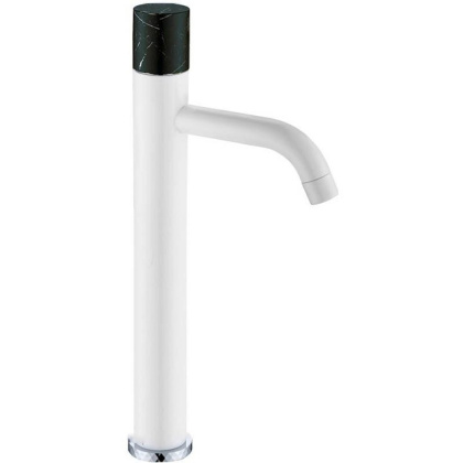 Смеситель STICK для умыв.выс.WHITE MRAMOR BLACK_Комплект