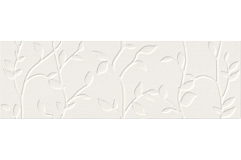 Плитка настенная Winter Vine рельеф белый 29x89 (O-WIN-WTA052) (3шт/0,77м2), м2 Плитка настенная Winter Vine рельеф белый 29x89 (O-WIN-WTA052) (3шт/0,77м2), м2