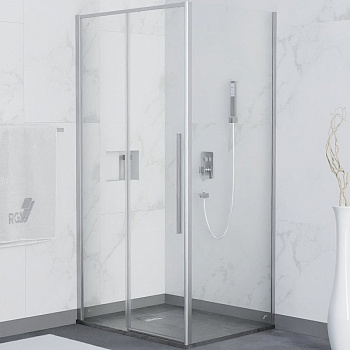 Душевой уголок RGW Stilvoll SV-42 150х100 32324250-011 профиль Хром стекло прозрачное1