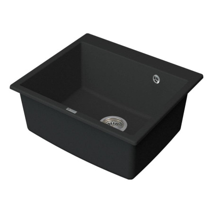 Мойка кухонная Point Бинга 60 PN3003B, черный